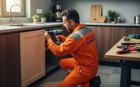 تكاليف وأسرار فك وتركيب المطابخ