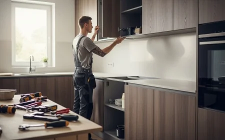 دليل شامل لتركيب المطابخ الصغيرة والكبيرة بطريقة مثالية