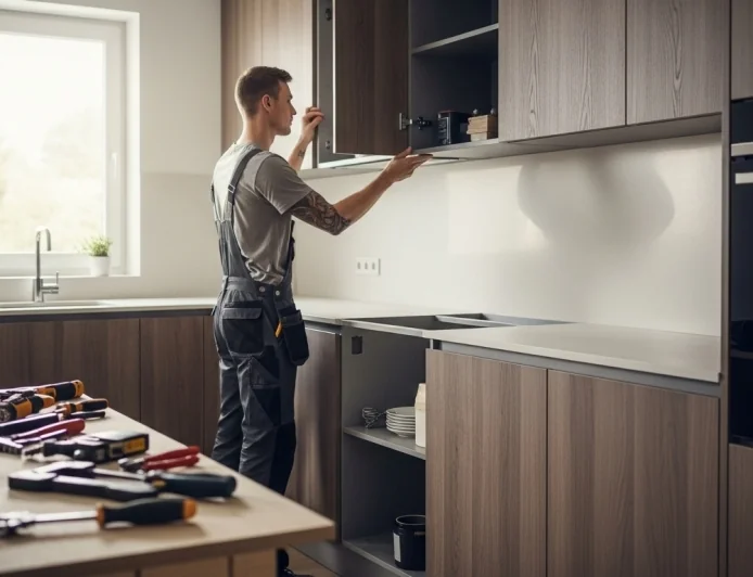 دليل شامل لتركيب المطابخ الصغيرة والكبيرة بطريقة مثالية