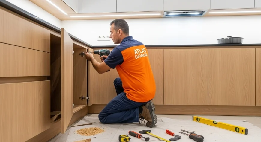 صيانة مطابخ الألمنيوم والخشب بالخبر