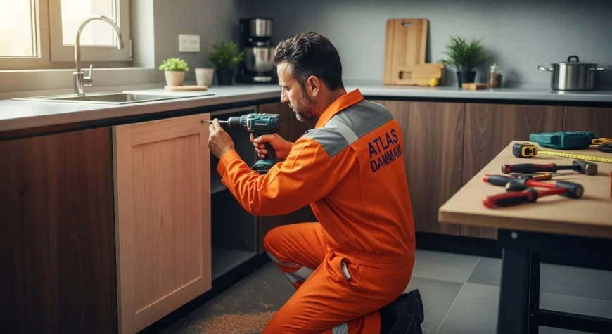 تكاليف وأسرار فك وتركيب المطابخ