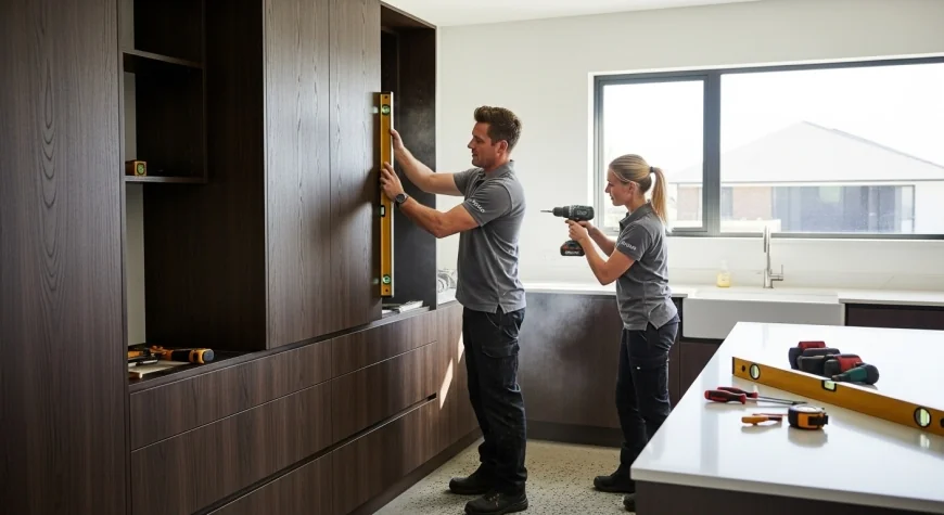 كيفية تركيب مطابخ مودرن بمواد عالية الجودة لضمان الاستدامة